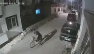 Bilecik'te apartman hırsızı güvenlik kamerasına yakalandı