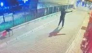 Fatih'te gece yarısı iş yeri saldırısı kameraya yansıdı