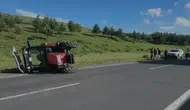 Ardahan’da traktör kazası cana değil mala geldi