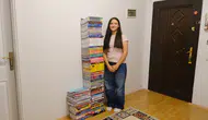 Sivaslı İpek 100 kitabı bitirdi LGS birincisi oldu