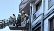 Kağıthane'de sabah saatlerinde apartman paniği