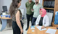 Düzce’de masabaşı çalışanlara sağlık taraması yapıldı
