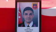 Uzman çavuş ve ailesi son yolculuğuna uğurlandı