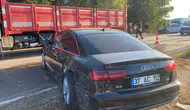 Kastamonu yolunda kaza İki otomobil hurdaya döndü
