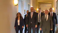 Kurtulmuş DEM Parti yönetimini makamında ziyaret etti