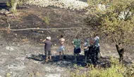 Bodrum Dereköy'de yükselen alevler kontrol altına alındı