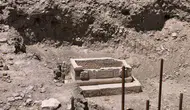 Mersin'de sağlık ocağı inşaatında tarihi lahit bulundu