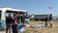 Can pazarı: 1 ölü 11 yaralı bırakan o kaza kamerada
