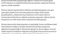Türkiye'nin ihracatı Cumhuriyet tarihinin zirvesine ulaştı