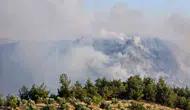 Pamukkale sınırındaki orman yangınında kritik aşama