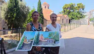 Antalya sokaklarını tuvale yansıtan sanatçıların gözünden şehir
