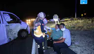 Nevşehir yolunda iki araç çarpıştı Beş kişi hastaneye kaldırıldı