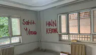 Batman'da CHP binasına saldırı izleri