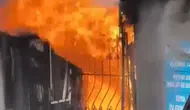 Beşiktaş sokaklarında yangın paniği