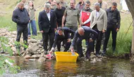 Ordu’nun derelerine 35 bin yeni alabalık bırakıldı