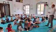 Çocuklara sigaranın zararları camide anlatıldı