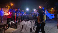 İnegöl girişinde motosiklet kazası bir kişiyi hastanelik etti