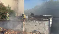 Küçükçekmece'de sabah saatlerinde gecekondu yangını paniği