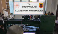 Ordu kırsalında kaçak silah üreten atölyelere baskın düzenlendi