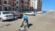 Adıyaman TOKİ konutlarında haşereye karşı erken önlem