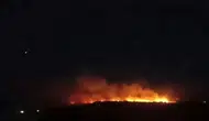 Gaziantep ormanlarında gece boyu süren mücadele bitti