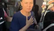 Fatma Kaplan Hürriyet gözaltına alınırken görüntülendi