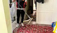 Bartın’daki bir evin içine giren yılan paniğe yol açtı