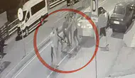 Samsun'da sokak ortasında dehşet anları kameraya yansıdı