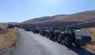 Malatya Doğanşehir kırsalında alevlerle zorlu mücadele