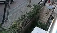 Avcılar sokaklarında duba kavgası kameraya yansıdı