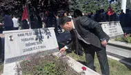 Kayseri'de şehitlikte duygusal anlar