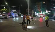 Samsun Çarşamba yolunda motosiklet kazası 5 kişi yaralandı