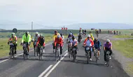 Ardahan bin bisikletliyle yollara döküldü