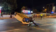 Kayseri'de takla atan aracın sürücüsü sırra kadem bastı