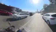 Bağcılar'da dikkatsiz sürücü motosikletliyi hastanelik etti