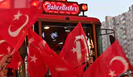 Bahçelievler sokaklarında 15 Temmuz yürüyüşü ve protesto