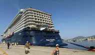 Bodrum dev yolcu gemisi Mein Schiff 5’i ağırlıyor