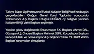 Ertuğrul Doğan Kulüpler Birliği koltuğunda güven tazeledi