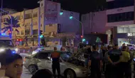 Kadirli merkezde iki otomobil çarpıştı