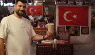 Gaziantep sıcağında 500 yıllık mağarada serin mola