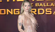 Lottie Moss Londra gecesinde transparan tercihiyle herkesi şaşırttı
