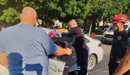 Antalya Meltem’de zincirleme kaza Otobüs iki araca çarptı