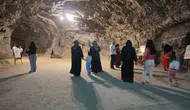 Çankırı'da kavurucu sıcaklardan kaçışın adresi yerin 150 metre altı