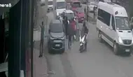Düzce'de trafik kavgasına hortumlu çözüm