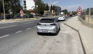 Eskişehir yolunda kaza sonrası polise zorluk çıkaran yolcuya işlem