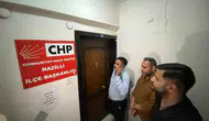 CHP Nazilli binasında kilitli kapılar ardında yaşanan gerginlik