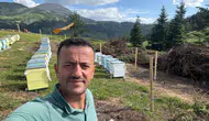 Ilgaz Dağı’nın ziyaretçisi cep telefonu kamerasına yakalandı