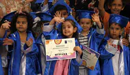 Kuşadalı minikler ilk diplomalarını aldı