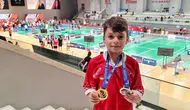 Malatyalı genç badmintoncu dünya sahnesinde madalyaları topladı