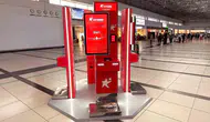 Corendon havalimanında kontuar kuyruğunu bitiriyor